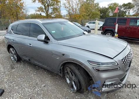 2021 Genesis Gv80 3.5T Awd from USA, damaged, VIN KMUHCESC7MU059458